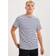 Selected HOMME Men's SLHBRIAC Stripe SS O-Neck Tee W NOOS T-Shirt, Bright White/Stripes:Navy Blazer