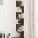 vidaXL brown oak Corner Engineered Wall Shelf
