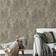 Muriva Plain Neutral Patina Distressed Stone Concrete Effect Cove Texture Wallpaper