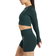 Gymshark Vital Seamless 2.0 Crop Top - Woodland Green Marl