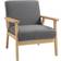 Homcom ‎UK835-2330331 Gray Armchair 72cm