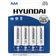 Hyundai Super Alkaline AA 4-pack