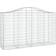 vidaXL Buede Gabionkurve 7 Stk 200 x 50 x 120 cm