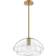 Elstead Lighting Lotus Mässing Pendellampa
