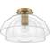 Elstead Lighting Lotus Mässing Pendellampa