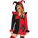 Leg Avenue Women's Cozy Harlequin Jester Halloween Costume