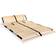vidaXL Slatted Bed Base with 28 Slats Sängram 120X200cm