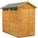 power Roof Security Shed 8'x4' Golden (Building Area )