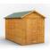 power Roof Windowless Shed 10'x6' Golden (Building Area )