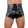 Latex mäns tanga, svart,-Large
