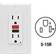 Leviton c12-gfnt1-rnw gfci receptacles, self-test, 15/125 amps/volts