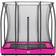 Salta Trampoline Comfort Edition Ground- rechteckig 214 x 153cm Schutzrand Pink