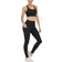 Chrleisure High Waisted Tummy Control Workout Yoga Pants 5-pack - Black/Grey/Navy/Army Green