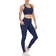 Chrleisure High Waisted Tummy Control Workout Yoga Pants 5-pack - Black/Grey/Navy/Army Green