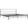 vidaXL Metal 84cm Sengeramme 160x200cm