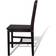 vidaXL wooden Köksstol 86cm 6st