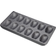 KitchenCraft Bandeja Madeleine Antiadherente Libre de PFOA, 40 x 20 cm, Gris Lata 40 cm