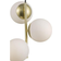Nordlux Lilly Brass/Opal White Pendel ∅ 15cm