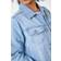 Roman Petite Bleached Denim Jacket - Light Blue
