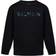 Balmain Metallic Flocked Sweatshirt - Sort