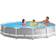 Intex Prism Round Hybrid Metal Frame Pool Set Ø3.7x0.8m