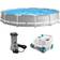 Intex Prism Round Hybrid Metal Frame Pool Set Ø3.7x0.8m