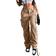 Viatabuna High Waist Baggy Cargo Jeans Women - Khaki