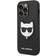 Karl Lagerfeld Saffiano Choupette Head Patch Case for iPhone 14 Pro Max