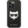 Karl Lagerfeld Saffiano Choupette Head Patch Case for iPhone 14 Pro Max