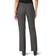 Lee Women's Wrinkle Free Relaxed Fit Straight Leg Pant - Black/Gray Houndstooth