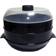 BigBuy Home Double Steamer Microwave Kitchenware 22.5cm