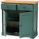 Baxton Studio Garner Storage Cabinet 27.6x27.6"