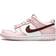 NIKE Dunk Low GS - Pink Foam/White/Dark Beetroot