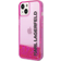 Karl Lagerfeld Liquid Glitter Logo Case for iPhone 14 Plus