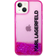 Karl Lagerfeld Liquid Glitter Logo Case for iPhone 14 Plus