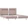 vidaXL Bed Frame with LED 23cm Sängram 140x200cm