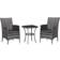 OutSunny 863-033 Bistro Set, 1 Table incl. 2 Chairs