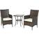 OutSunny 863-033 Bistro Set, 1 Table incl. 2 Chairs