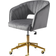 Nrizc Velvet Office Chair 35"