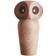 Architectmade Chouette Owl Large, chêne naturel Figurine 17cm