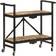 vidaXL Kitchen Trolley Table 14.2x34.2"