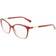 Longchamp Damen LO2696 Sonnenbrille, GRADIENT BURGUNDY PINK