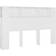 vidaXL Cabinet White Headboard