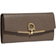 Ferragamo Gancini continental Wallet - Cumin