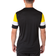 Joma Men's Crew IV Short Sleeve T-Shirts - Black/Yellow