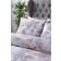 Belledorm Maeva S/King Set Duvet Cover Pink, Grey