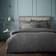Bianca Cottonsoft 180 Thread Count Duvet Cover Grey, Black (200x200cm)
