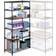 SAFCO 4-Shelves Metal Shelving System