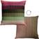 Røros Tweed Åsmund Gradient Komplet pyntepude Turkis, Pink, Rød (50x50cm)