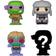 Funko Teenage Mutant Ninja Turtles Bitty POP Actionfigur 4-Pack Donatello 2,5 cm